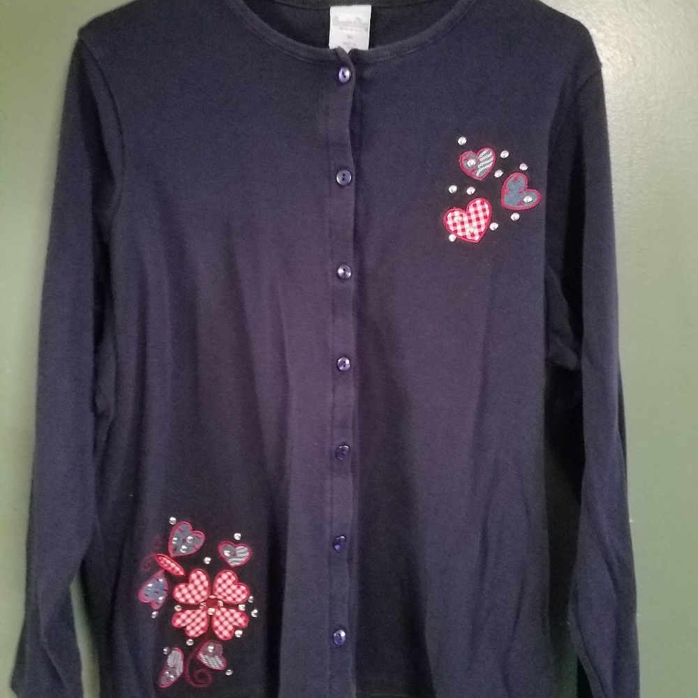 Button up sweater